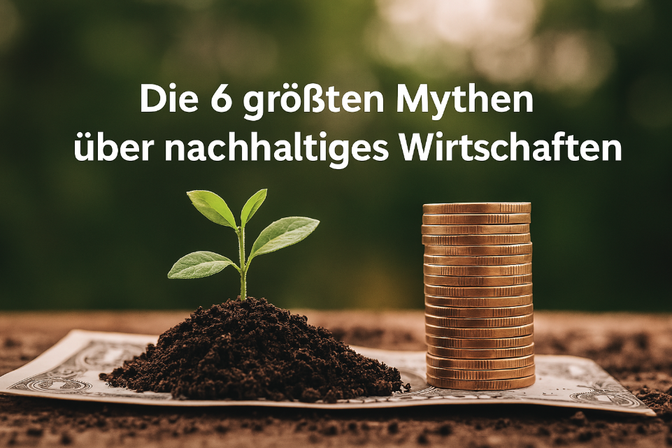 Die 6 größten Mythen über nachhaltiges Wirtschaften