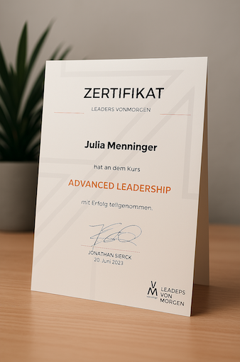 Zertifikat Preview