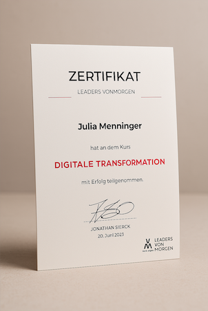 Zertifikat Preview